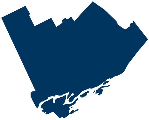 Map of the Eastern Ontario Region