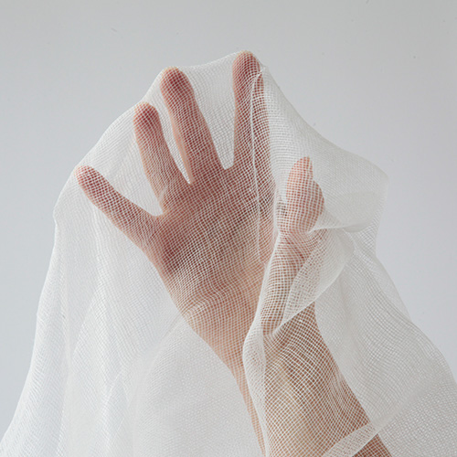 Food skills 8 Hand covered by cheescloth